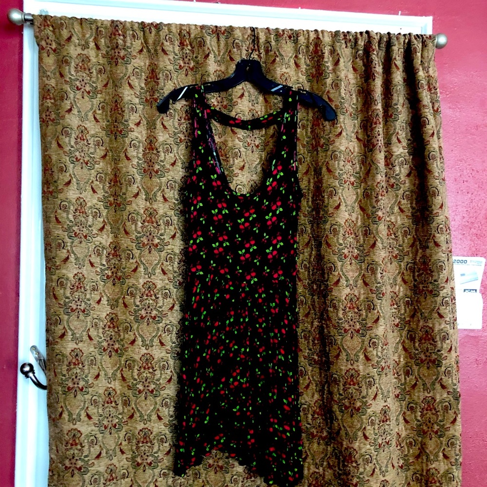 Hot Topic Small Skull Cherry Sundress